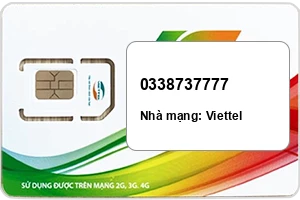 Sim Viettel 0338737777 