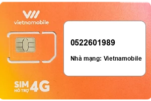 Sim Vietnamobile 0522601989 