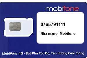 Sim Mobifone 0765791111 