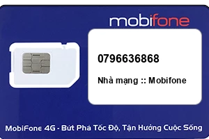 Sim Mobifone 0796636868 