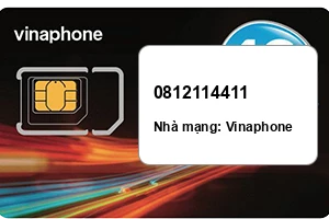 Sim Vinaphone 0812114411 