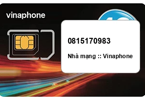 Sim Vinaphone 0815170983