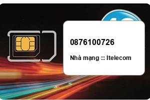 Sim ITelecom 0876100726 