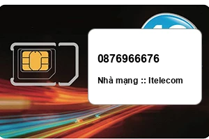 Sim ITelecom 0876966676 