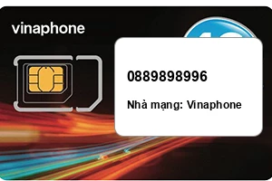 Sim Vinaphone 0889898996 