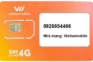 Sim Vietnamobile 0928854466 