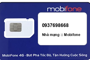Sim Mobifone 0937698668 