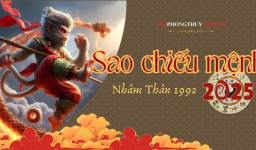 Sao Chiếu Mệnh Tuổi Nhâm Thân 1992 Năm 2025: Nam Kế Đô, Nữ Thái Dương